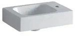 Geberit Handwaschbecken iCon 380x280mm o &Uuml;L mit Hahnloch rechts wei&szlig;