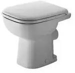 Duravit Stand-WC D-CODE tief, 350x480mm, Abgang waagerecht wei&szlig; wei&szlig;