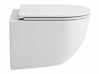 LAUFEN Wand-WC PRO KOMPAKT spülrandlos, Tiefspüler, 360x490mm weiß