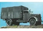 216 - Modellbausatz,1:35 Deutscher Truck 3to. Type S