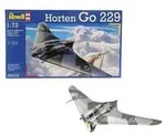 Modellbausatz , Horten Go-229, 70 Teile, ab 12 Jahren