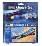 Modellbausatz mit Basiszubeh&ouml;r, Boeing 747-200, 22 Teile, ab 10 Jahren