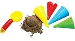 Sandform Eiscreme, 5 i. Netz