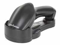 Manhattan Wireless Linear Handheld CCD Barcode Scanner, Bluetooth, 500mm Scan Depth,