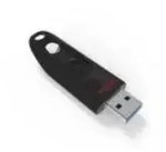 SanDisk Ultra&reg; USB 3.0 USB-Stick 16 GB Schwarz SDCZ48-016G-U46 USB-A (USB 3.2 Gen 1)