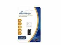 Mediarange Nano USB Stick 32GB MR922 USB 2.0 Schwarz