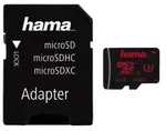 Hama - Flash-Speicherkarte (microSDXC-an-SD-Adapter inbegriffen)