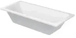 Duravit Rechteck-Badewanne D-CODE 2 R&uuml;ckenschr&auml;gen, wei&szlig; 1800x800mm