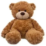Bonnie B&auml;r Braun ca. 33cm - Pl&uuml;schfigur