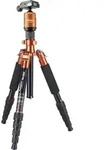 Rollei Compact Traveller NO.1 Dreibeinstativ Arbeitsh&ouml;he=30 - 140 cm Orange