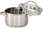 Kr&uuml;ger Kochtopf aus rostfreiem Edelstahl fassung 3000ml 20cm