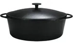 Kr&uuml;ger G&auml;nsebr&auml;ter oval Gusseisen aus der Serie Rustica 34cm