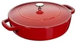 ZWILLING - Staub 302593, 3,7 l, Schwarz, Eisenguss, Emaille, Eisenguss, 260 &deg;C