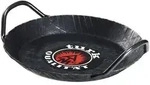 turk 65928 Schmiedeeiserne Pfanne, mit 2 Griffen, 28 cm, schwarz
