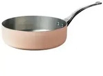 De Buyer GERADE SAUTEUSE, KUPFER/EDELSTAHL, PRIMA