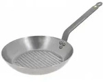 Grillpfanne Mineral B Element 32 cm Stahl silber