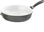 Kr&uuml;ger Aluguss Schmorpfanne aus Serie Oslo Keramik beschichtet 28cm