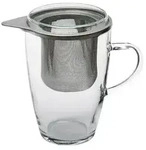 SIMAX 022/004/023 Teeglas m Metallsieb u.D. Lyra, 350 ml, klar/silber (1 St&uuml;ck)