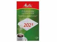 Melitta Kaffeefiltertüte 202S 145768 weiß 100 St./Pack.