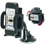 Cellularline Big Crab Saugnapf, Klebepad Handy-Kfz-Halterung