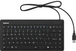 Keysonic KSK-3230IN (UK) USB Tastatur UK-Englisch, QWERTY Schwarz Silikonmembran,