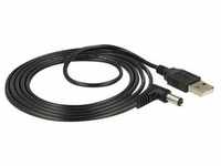 Delock Kabel USB Power > DC 5,5 x 2,1 mm Stecker 90° 1,5 m
