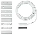 1St. Indexa 33097 Magnetkontakt WEISS mit VdS, flexible Anbringung, Reedkontakt,