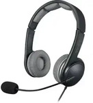 SpeedLink SL-870002-BKGY Computer On Ear Headset kabelgebunden Stereo Schwarz/Grau