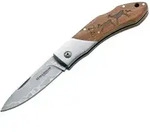 Magnum Caveman Damast Messer - Braun