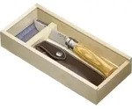 Opinel No 08 Olive Taschenmesser in Holzbox