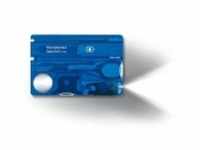 Victorinox SwissCard Lite - 54,5 x 82 x 4,5 mm - 69,5 gBlau Transparent