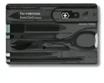 Victorinox SwissCard Classic, Schwarz, Transparent, ABS Synthetik, 82 mm, 4,5 mm, 26