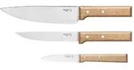 Opinel Messer Parallele, silber/natur, 3-teilig (1 Set)
