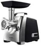 Bosch Haushalt ProPower MFW67440 Fleischwolf 700 W Schwarz, Silber