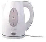 Adler AD 1207 Wasserkocher 1,5 L - 2000 W, 360&deg;-Sockel - Wei&szlig;