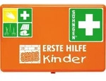 S&Ouml;HNGEN Verbandkasten SCHULE 0350051 orange