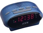 ICES ICR-210 Radiowecker UKW Blau