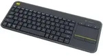 Logitech K400 Plus Bluetooth&reg; Tastatur, Maus-Set Pan-Nordisch Schwarz