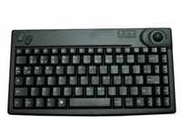 Active Key AK-440-TU - Tastatur - USB - US International - Schwarz