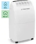 TROTEC Raumentfeuchter elektrisch TTK 75 E &ndash; Leistung 20 L/Tag &ndash; Fl&auml;che 45 m2 /