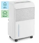 TROTEC Raumentfeuchter elektrisch TTK 90 E &ndash; Leistung 30 L/Tag &ndash; Fl&auml;che 90 m2 /