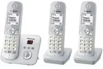 Panasonic KX-TG6823 Trio DECT, GAP Schnurloses Telefon analog Anrufbeantworter