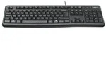 Logitech K120 - Tastatur - USB - GB - Tastatur - QWERTY - USB - Schwarz - UK - C