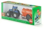 SIKU Farmer - Traktor mit Ein-Achs-G&uuml;llefass