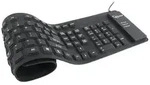 Gembird KB-109F-B - Tastatur - PS/2, USB - USA