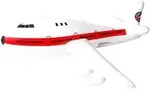 Vedes SF Aufblasbares Flugzeug, 25x48x17cm 0077802789