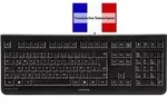Tastatur CHERRY KC 1000 Schwarz Franz&ouml;sisch, AZERTY