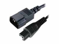 MicroConnect Power Cord Notebook - Stromkabel - IEC 60320 C5 zu IEC 60320 C14 - 1 m