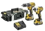 Akku-Kombopack DCK266P2 Sp.18V Kap.5Ah m.DCD796/DCF887 XR Li-Ion m.Akku DEWALT