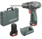 Metabo PowerMaxx SB Basic 2-Gang-Akku-Schlagbohrschrauber inkl. 2. Akku, inkl. Koffer